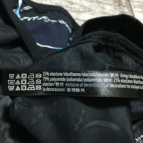 Victoria sport sports bra women’s M blue black - Picture 9 of 9